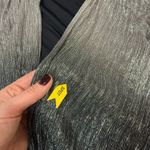 PatBo Ombre warp top metallic silver blouse XS Photo 5