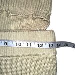 SER.O.YA Grace Strapless Ribbed Knit Distressed Cut Out Dress in Sage MEDIUM Photo 8