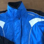 Spyder Stryke by Women's Hooded Jacket Coat Blue & black size 6 Photo 3