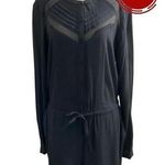 Loft 4-83  Women Size Small Gray Romper Long Sleeve NWT Photo 0