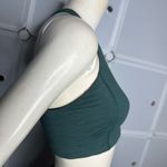 Outdoor Voices  Tech Sweat Criss Cross Key Hole Sports Bra Green Size Small Photo 8