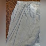 American Eagle  One Shoulder Linen Blend Jumpsuit in Olive - size XL Long Photo 14