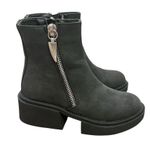 Seven7 Boots Women's Size 6 Black Booties Chunky Heel Casual Zip Closure NEW Photo 6