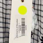 Love Shack Fancy Lorelei Charcoal Floral Gingham Plaid Mini Dress Size Large Photo 10