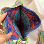 NWT Guatemala Hand Woven Bag Adjustable Strap Crossbody or shoulder Colorful Red Photo 9