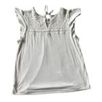 Torrid White lace crinkle top 1X Photo 2