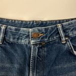 All Saints Helena High Waisted Cuffed Denim Shorts Size 30 Photo 5