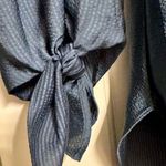 Michael Kors ECU Michael  Solid Satin Tie Top Photo 2