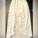 Fraiche By J Belted White Faux Wrap Belted Dress Women’s Size S Photo 8