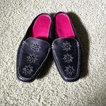 Cole Haan Genuine leather slip on mules 🖤🩷 Photo 3