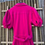 Valentine Fuschia Pink Puff Sleeve Jumpsuit M Size M Photo 9
