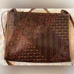 Escada vintage leather shoulder hand briefcase Photo 11