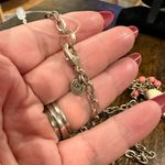 Loft 🔵SALE 3/$25  LONG GOLDTONE BEADED CORAL YELLOW BLING NECKLACE Photo 4