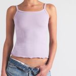 SKIMS Drop Needle Long Pointelle Tank Lavender Wisteria ~ Size Small Photo 1