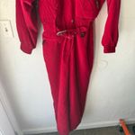 Vintage Blackbear Red Ski Suit Women's Size 10 Snowsuit One Piece Winter Outfit Photo 2