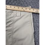 Patagonia Womens 8 Tan Hiking Capri Cropped Pants Condition Issues Drawstring Photo 8