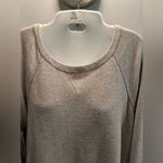 American Eagle ladies crew neck basket weave lightweight sweater Size La… Photo 2