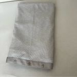 Lululemon Vinyasa Scarf Mini Check Pique Gray/White Heathered Comfy Soft Photo 2