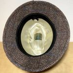 Pendleton Vintage  Fedora Walking Hat 60s 100% Virgin Wool Tweed Feather 7 1/4 Photo 3