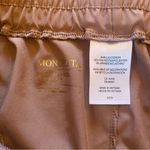 Mondetta Tan High Waist Shorts relaxed Fit 5” length Photo 2