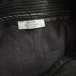 Bershka Black Faux Leather Skirt Photo 2