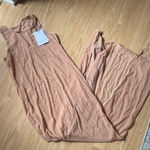 SWIM BY DI LONG MESH DRESS Tan Size M Photo 0