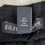 Eileen Fisher Black Wide Leg Pants High Waist Minimal Trouser Officewear Career Photo 9