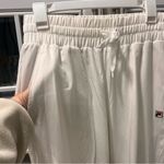 FILA  White Track Pants NWT Photo 2