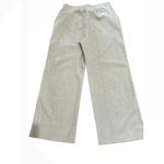 Halara Corduroy Wide Leg Pants Beige Lounge Comfort Size M Photo 3