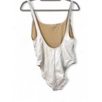 Anthropologie Sundry | L | Summer of Love One Piece White Embroidered Swimsuit Photo 3