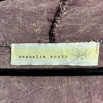 Magnolia South Purple Tie Dye Duster Vest Cardigan Open Front Sleeveless Size L Photo 4