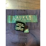 Ralph Lauren Lauren  Utility Pants Women 12P Blue Ripstop Adjustable‎ Snap Hem Photo 5
