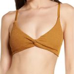 Good American NEW Always Fits Crinkle Bikini Set Swimsuit Bottoms Bronze Brown Photo 10