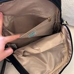 Black Nylon Backpack with Gold Hardware Photo 7