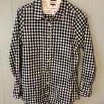Olive & Oak  Navy Checkered Buttondown Size Small Photo 0