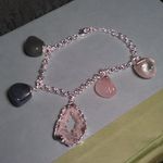 Crazy Lace Agate Brass Bracelet Photo 5