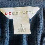 Liz Claiborne NWT! Short Sleeve Midi A-Line Dress Signature Navy Size Small Photo 13