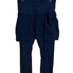 Athleta  Navy Blue Elation 2 in 1 Skirt Tights Photo 0