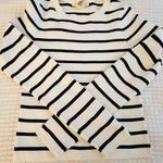 Happily Grey Black and white striped long sleeve shirt  Photo 0