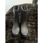 Chooka  Fremont 3Q Mid Rain Boots Women's Size 11 Black Rubber Buckle Waterproof Photo 1