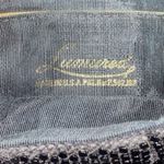 Lumured Vintage Black Beaded Sequin Mesh Envelope Carry Evening Clutch Photo 4