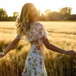 ZARA Cream Romantic floral chiffon ruffle wrap dress Fairy Boho western feminine Photo 5