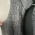 Altar'd State Altar’d State Black Sherpa Open Front Vest Size Large Photo 1