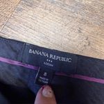 Banana Republic  Dress Pants Logan Fit Womens 8 Stretch Black Business Office Photo 3