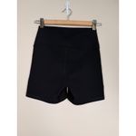 Alo Yoga  Black Cutout High Waist Biker Shorts Women's Size XS Photo 3