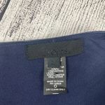 H:ours  For Revolve Aneta Stretch‎ Vinyl Mini Dress In Navy Size L NWOT $165 Photo 4