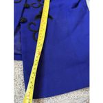 Valerie Stevens Valerie‎ Stevens Women's Royal Blue Button Blazer & Skirt 2 Piece Suit Set 12 Photo 8