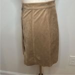 Wilfred  FREE ARITZIA CARMEN FAUX SUEDE MINI SKIRT WITH SNAP FRONT CLOSURE size 2 Photo 2