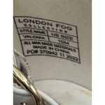 London Fog  Collection Valonia Womens White Block Heels Size 10 Photo 2