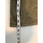 Hollister High Rise Dad Pants Corduroy Olive Green Women's Size W29 9R Photo 7